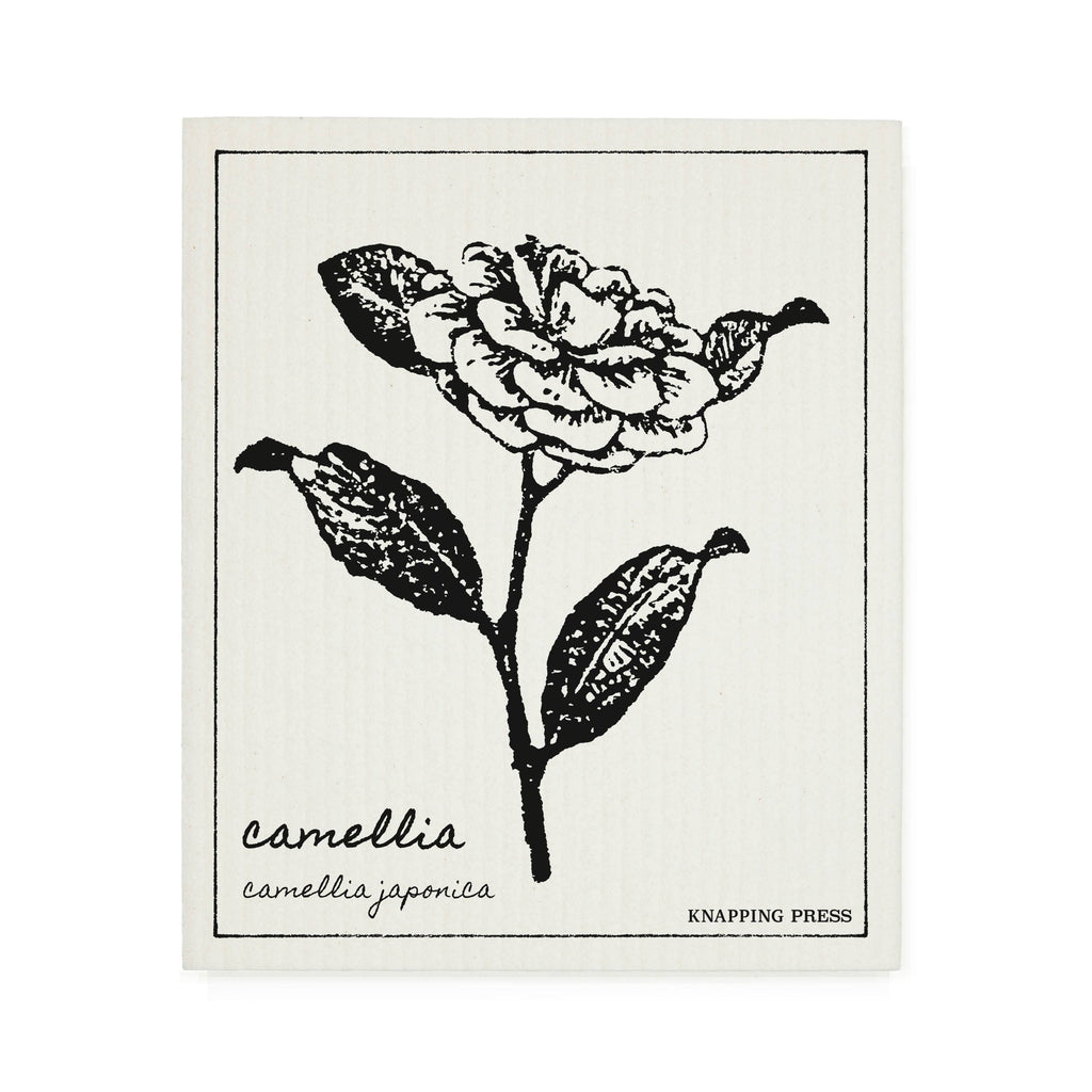 Swedish Dishcloth - Camellia