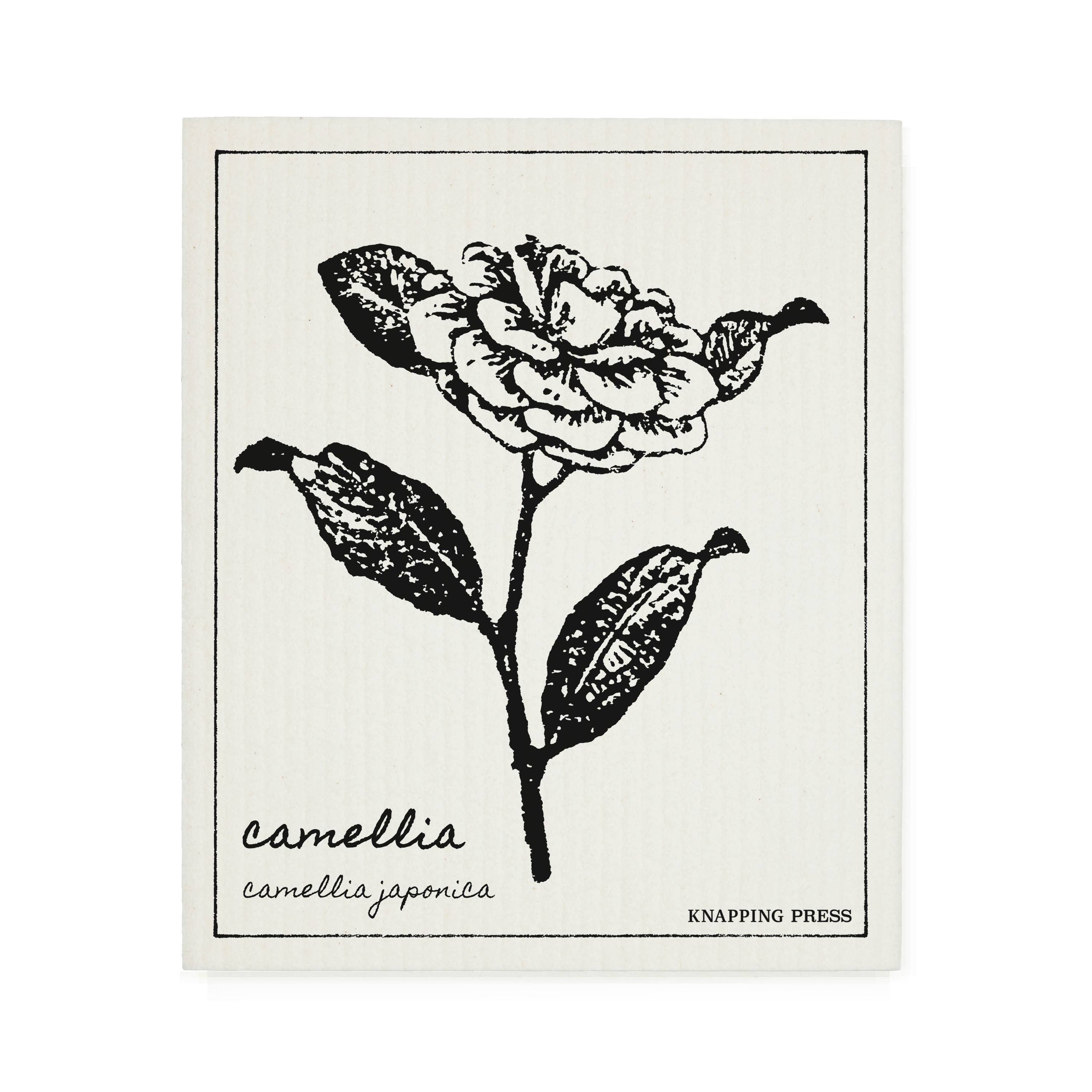 Swedish Dishcloth - Camellia