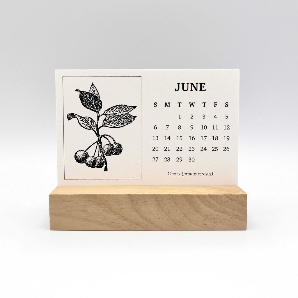 2027 Mini Desk Calendar | Seasonal Harvest