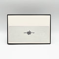 4 x 6" Horizontal Rowboat in Water Artwork