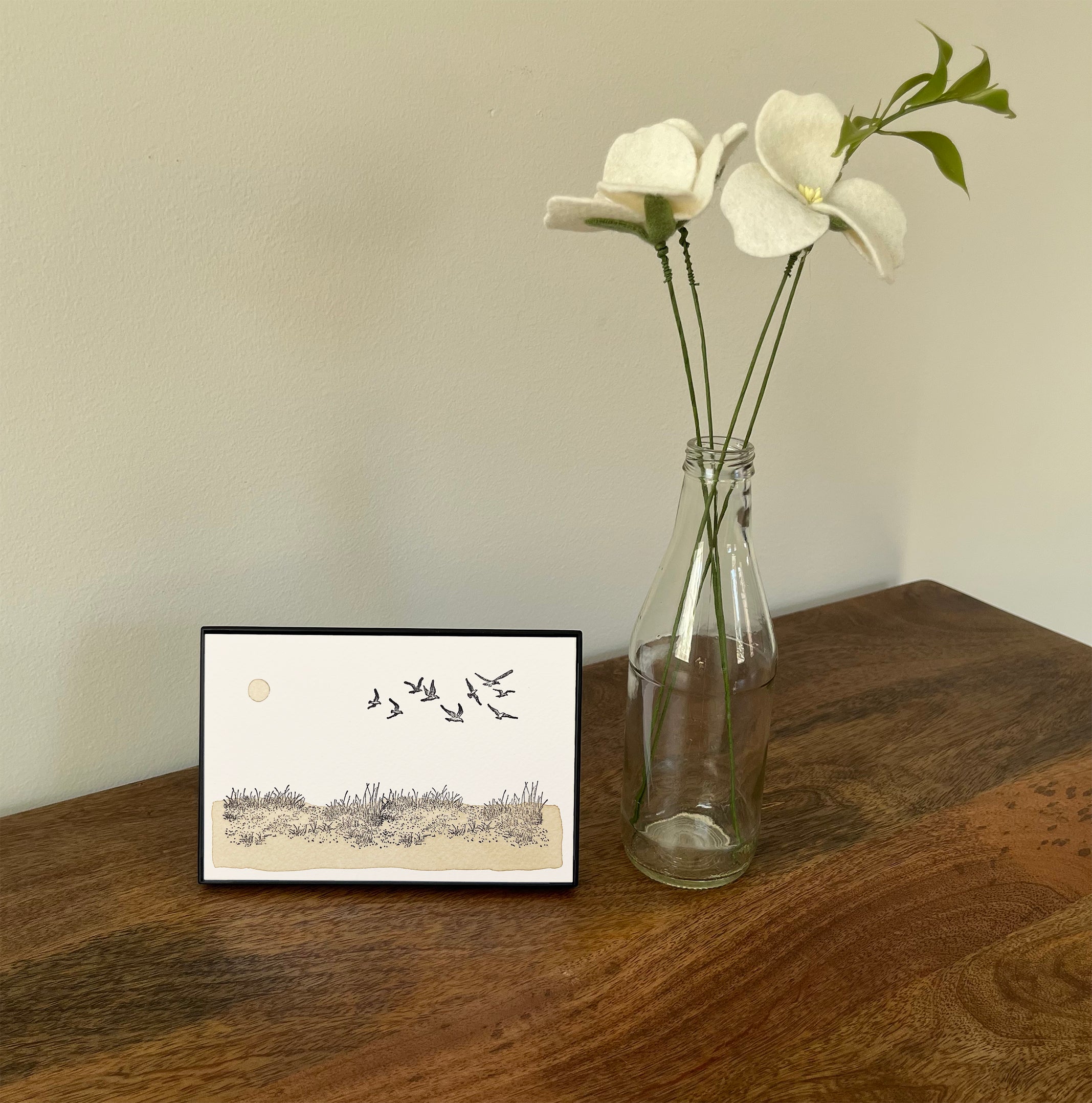 4 x 6" Beach Dunes Artwork