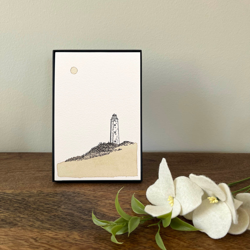 4 x 6" Coastal Lighthouse Artwork