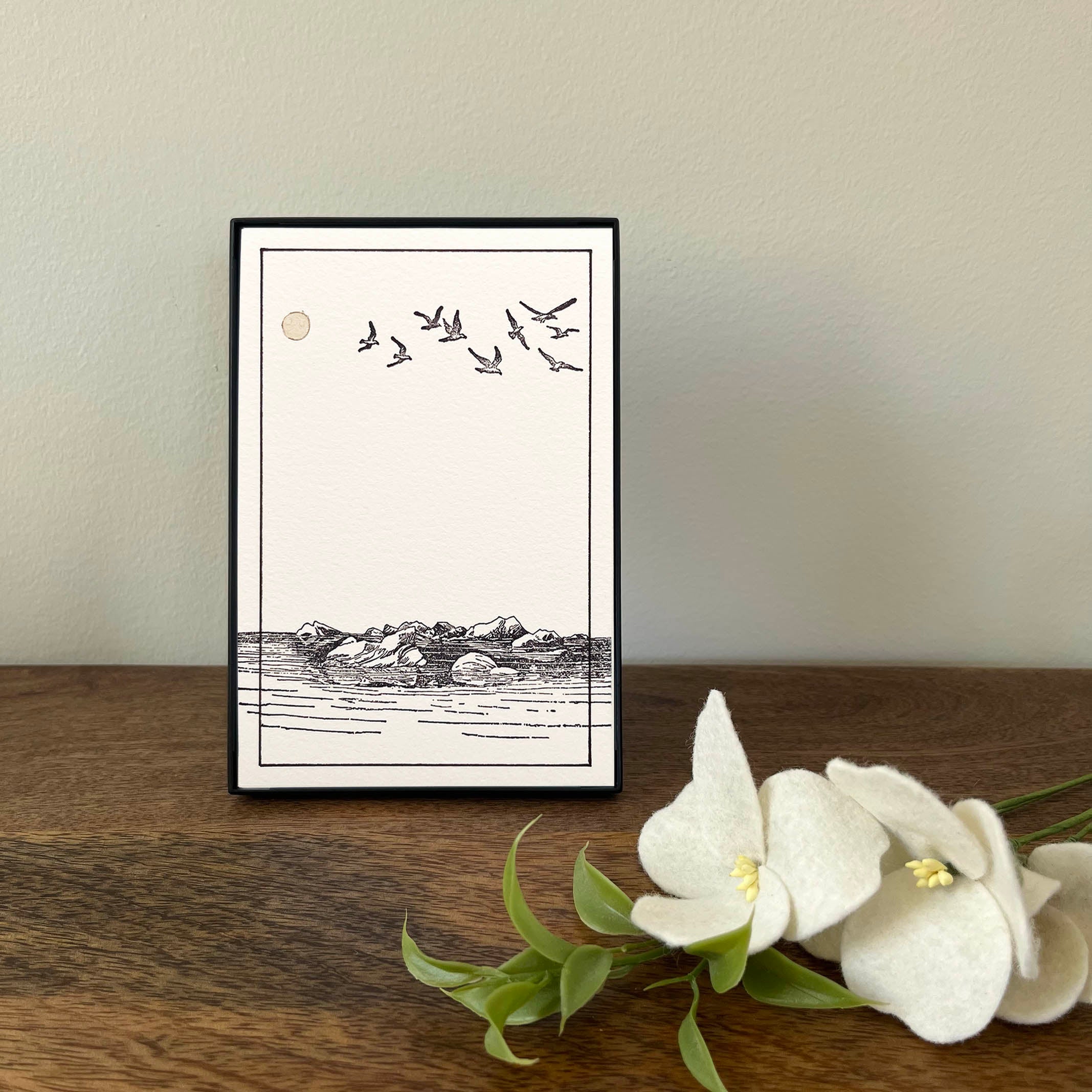 4 x 6" River Rocks Artwork