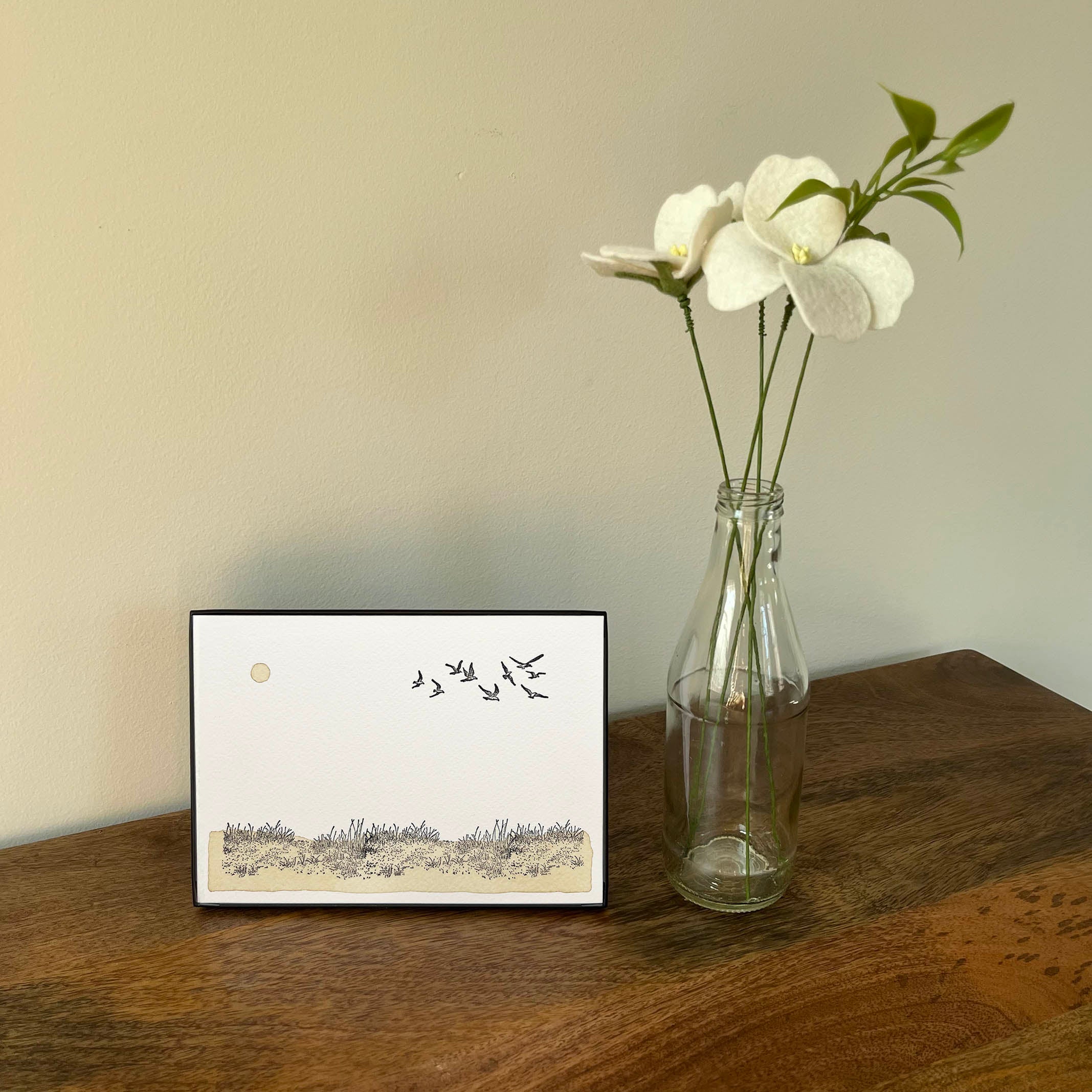 5 x 7" Beach Dunes Artwork