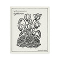 Swedish Dishcloth - Cyclamen