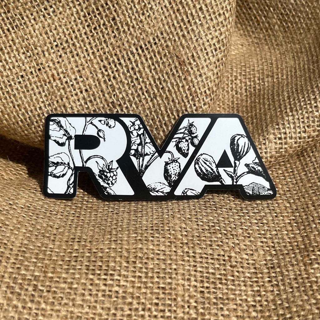 4" RVA Botanicals Magnet | Car Decal & Refrigerator Magnet
