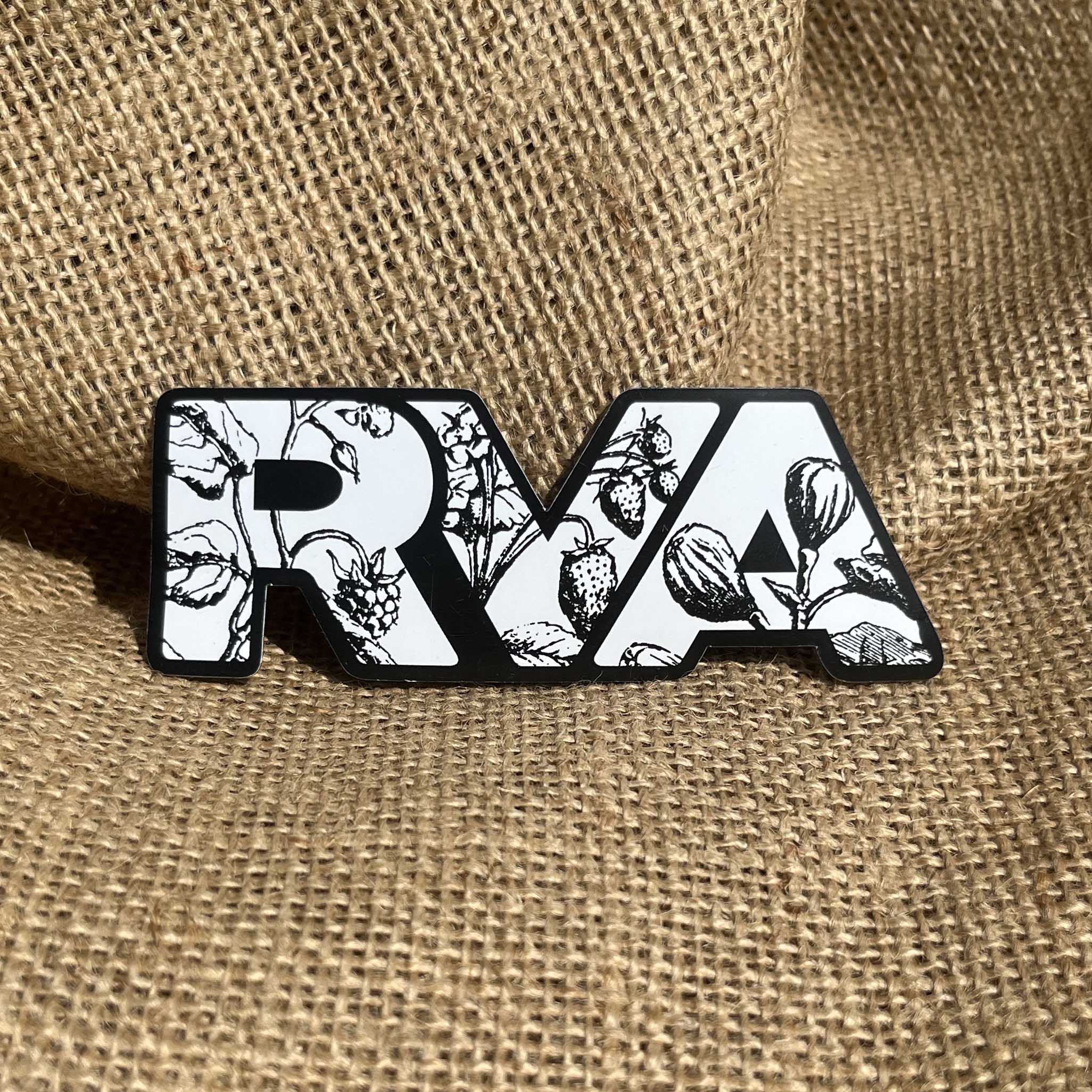 4" RVA Botanicals Magnet | Car Decal & Refrigerator Magnet