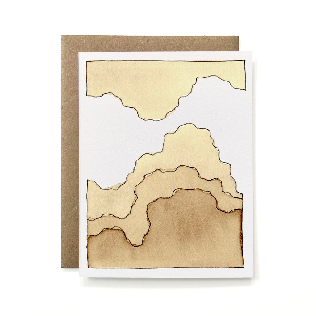 100% Recycled Cloudscape III Card
