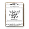 Set of 6 - 100% Recycled Sending Love Cards - Magnolia
