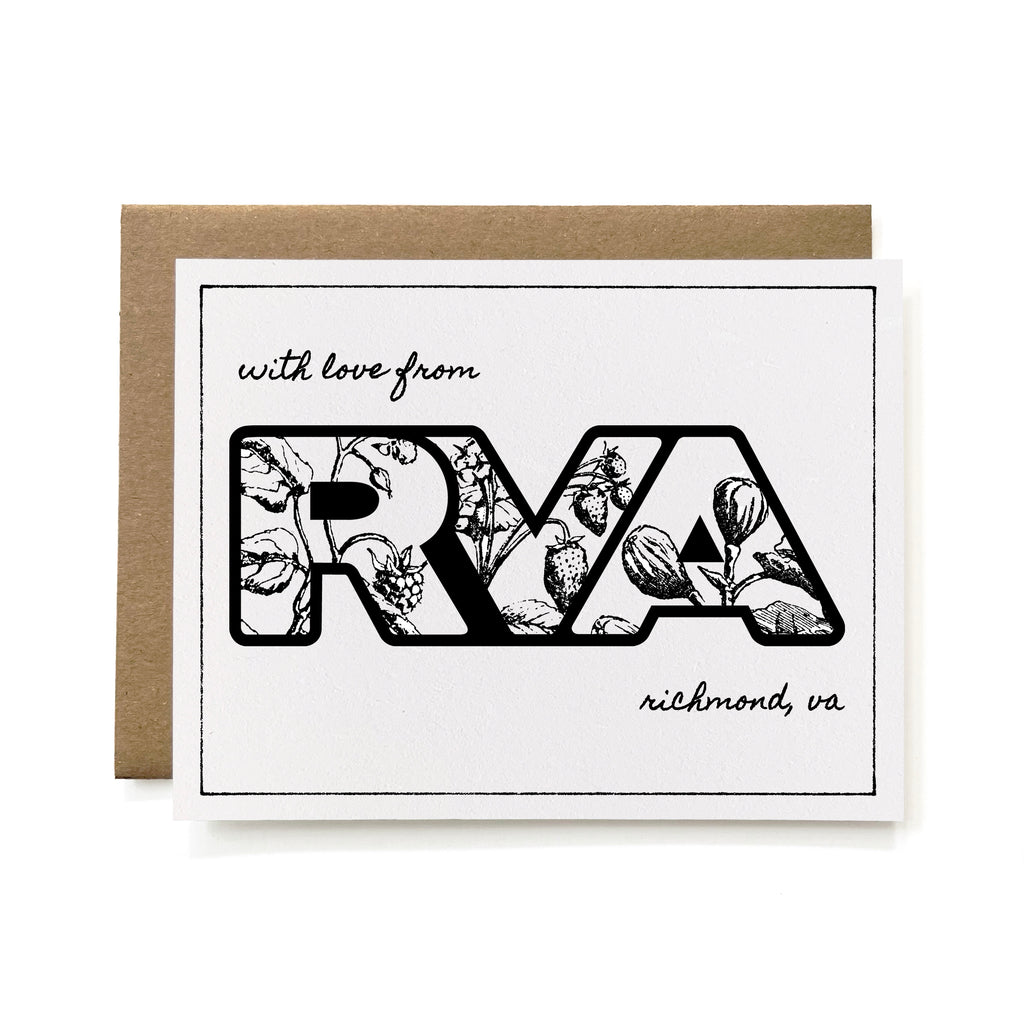 100% Recycled With Love from RVA Card