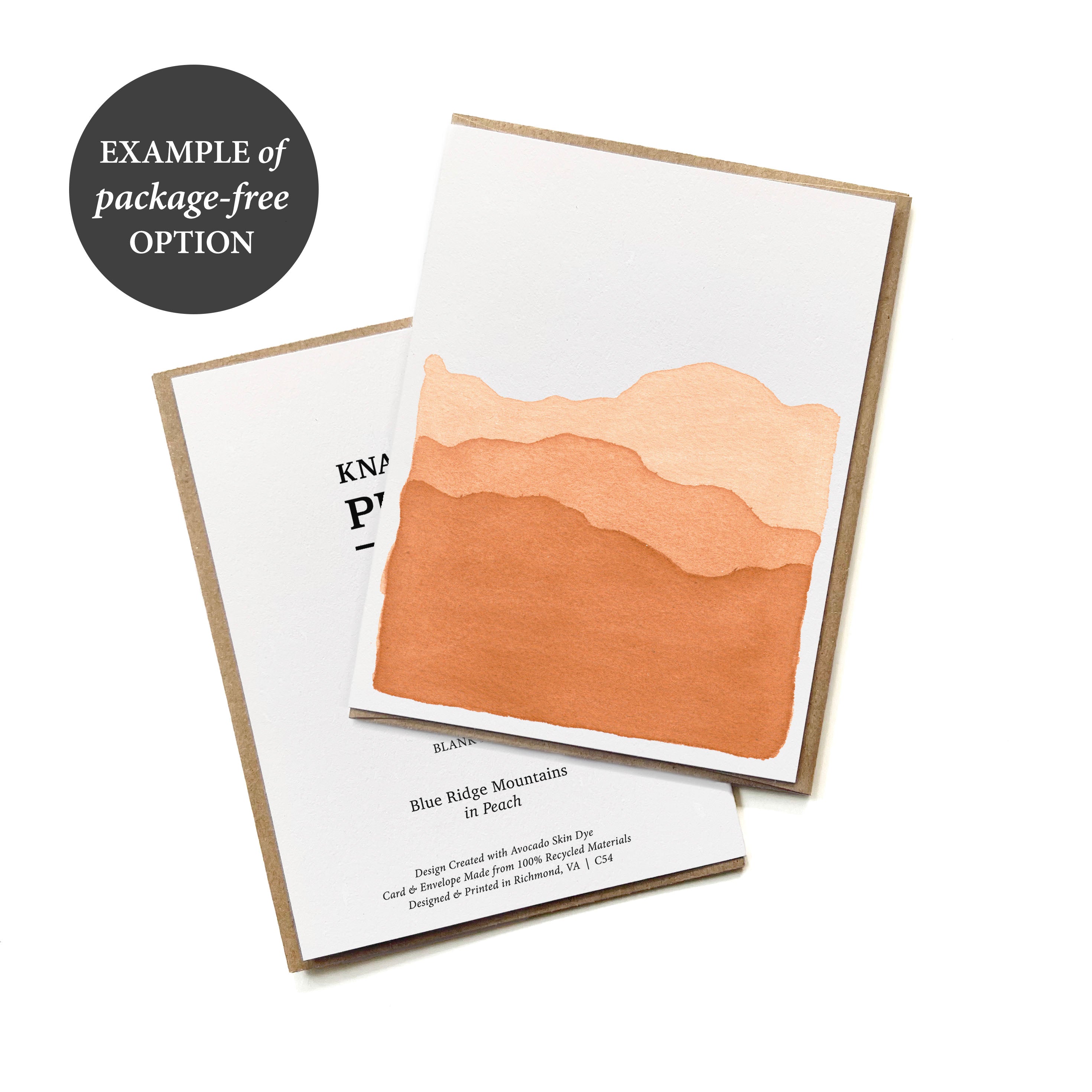 100% Recycled RVA Botanicals Card