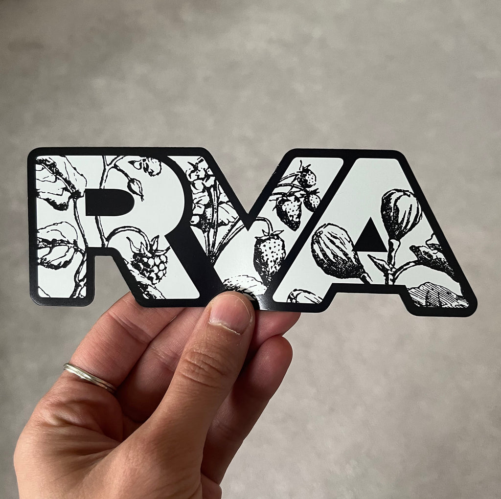 RVA Botanicals Magnet | Car Decal & Refrigerator Magnet