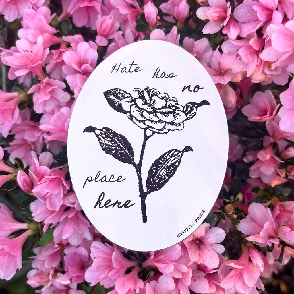 Hate has no place here Magnet