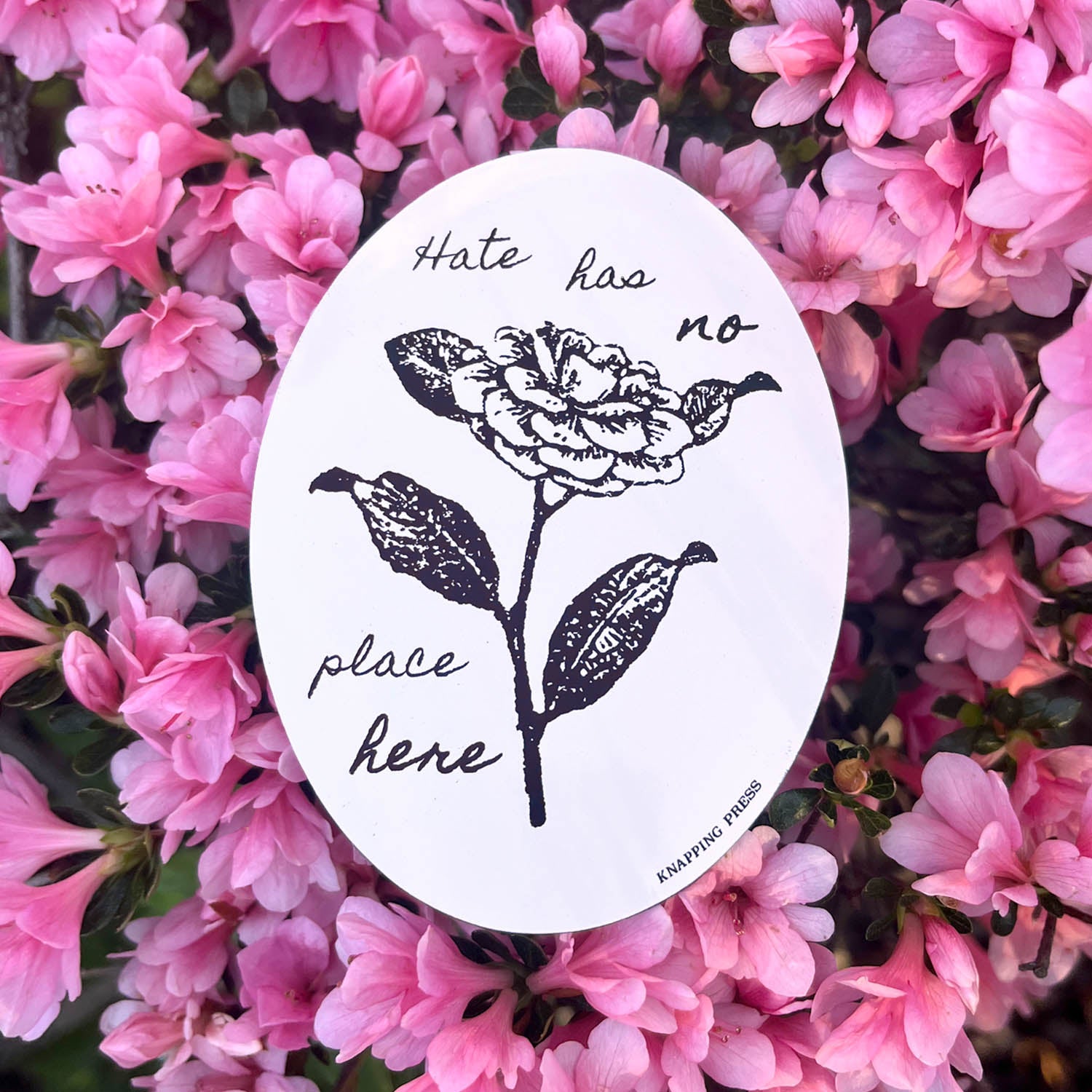 Hate has no place here Magnet