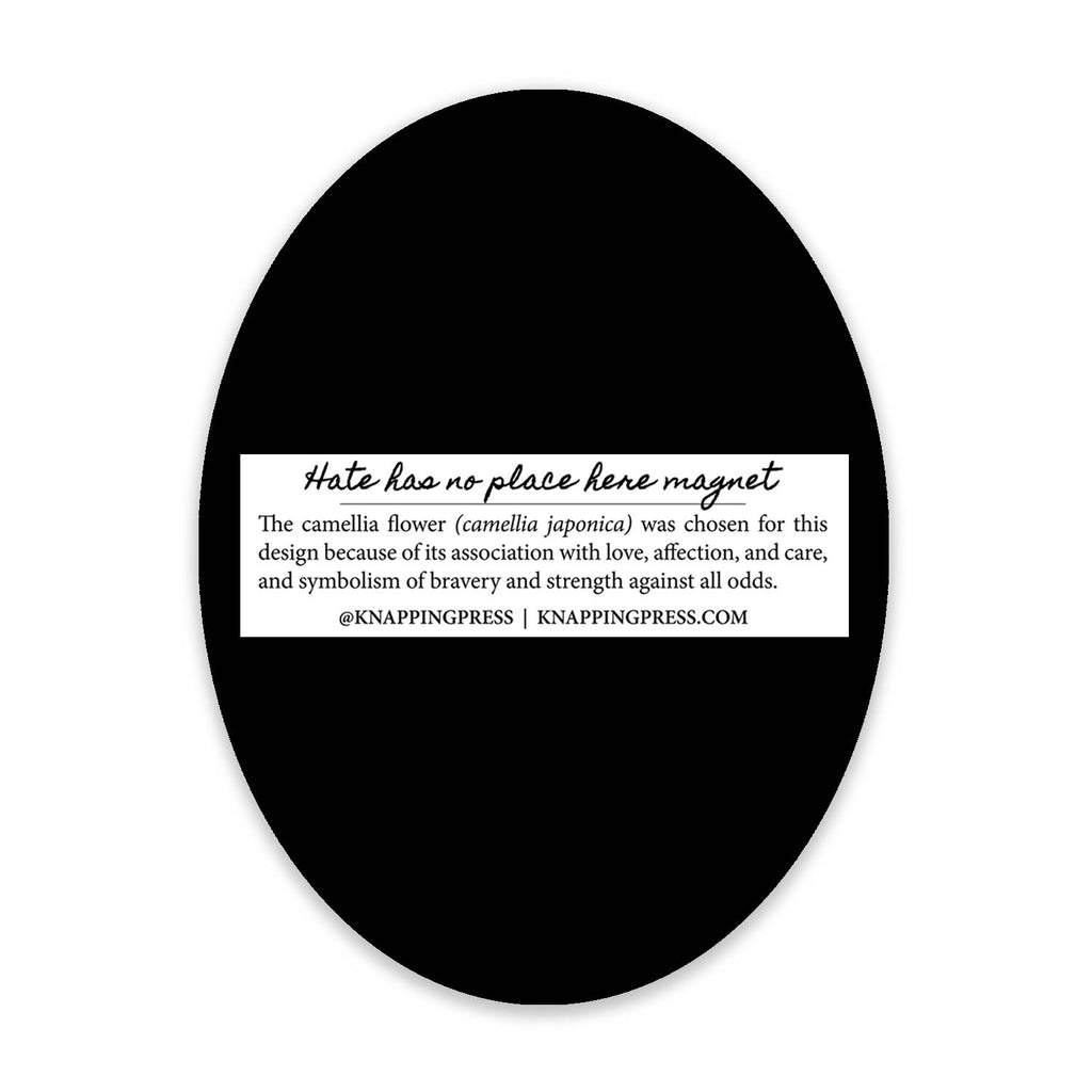 Hate has no place here Magnet