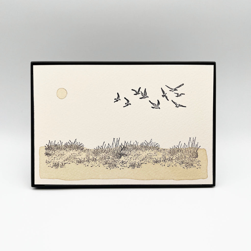 4 x 6" Beach Dunes Artwork