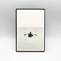 4 x 6" Vertical Rowboat in Water II Artwork