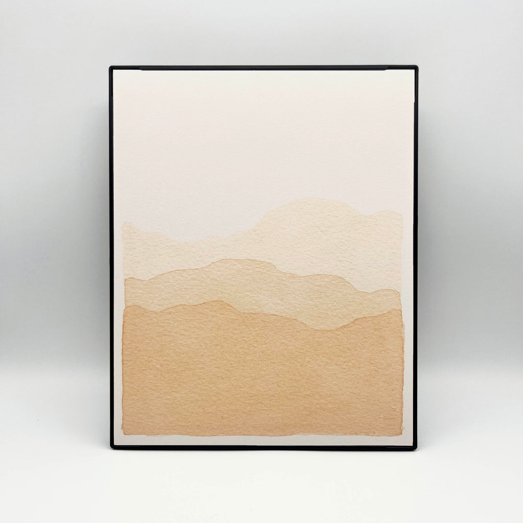 8 x 10" Blue Ridge Mountains in Honey Print