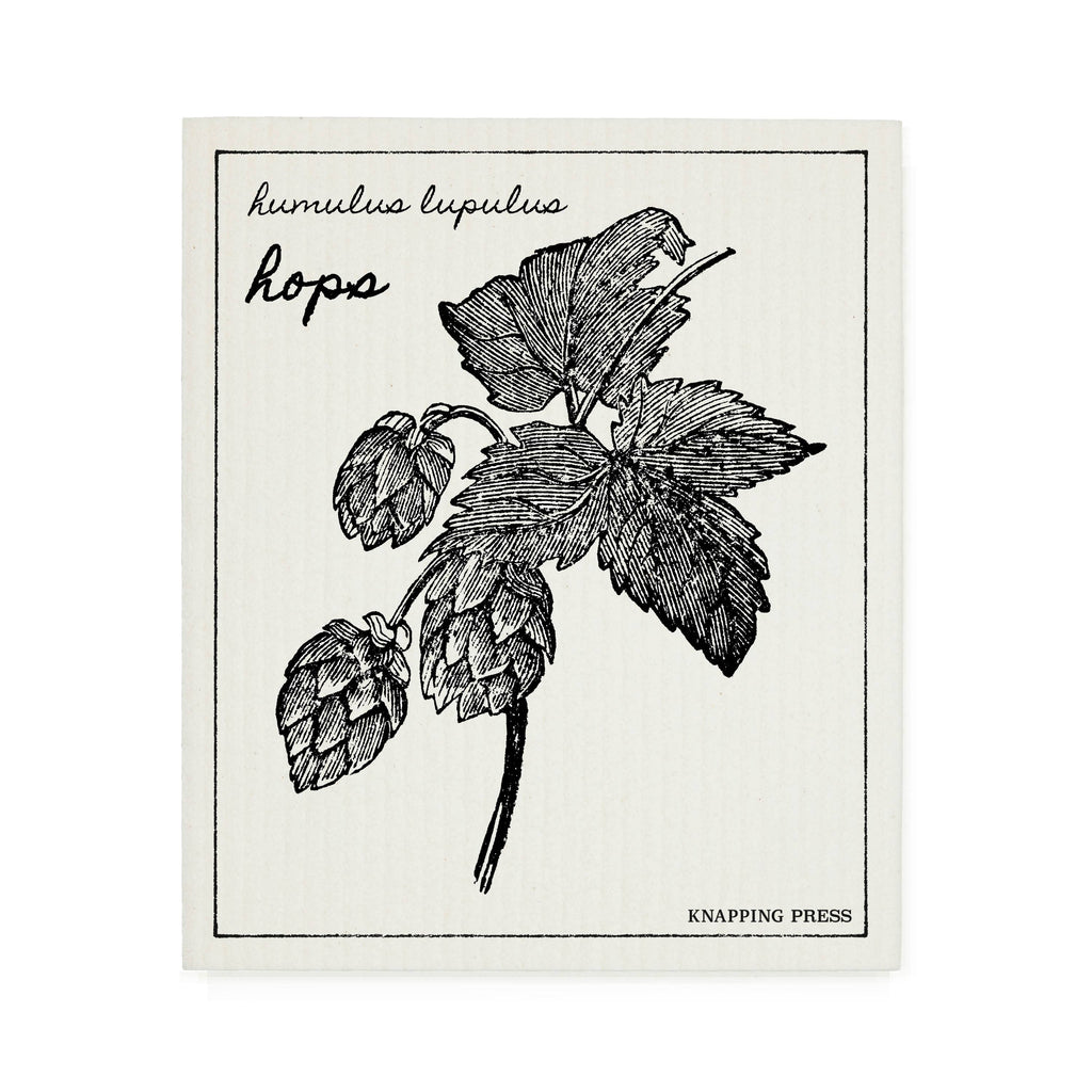 Swedish Dishcloth - Hops